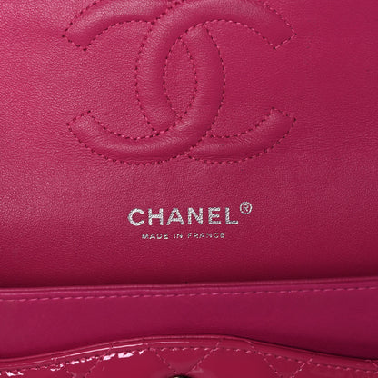 Chanel Patent Quilted Medium Double Flap Fuchsia 6 of 11