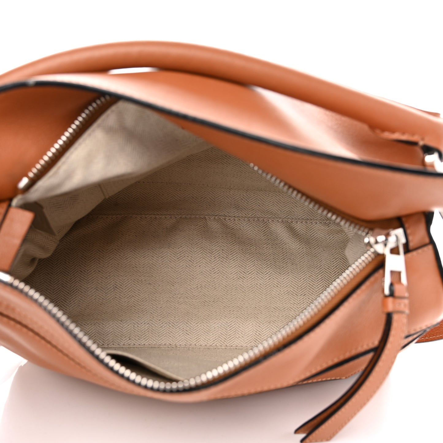 Calfskin Small Puzzle Bag Tan