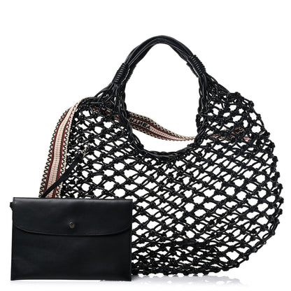 Stella McCartney Alter Nappa Knotted Structure Tote Black 1 of 8