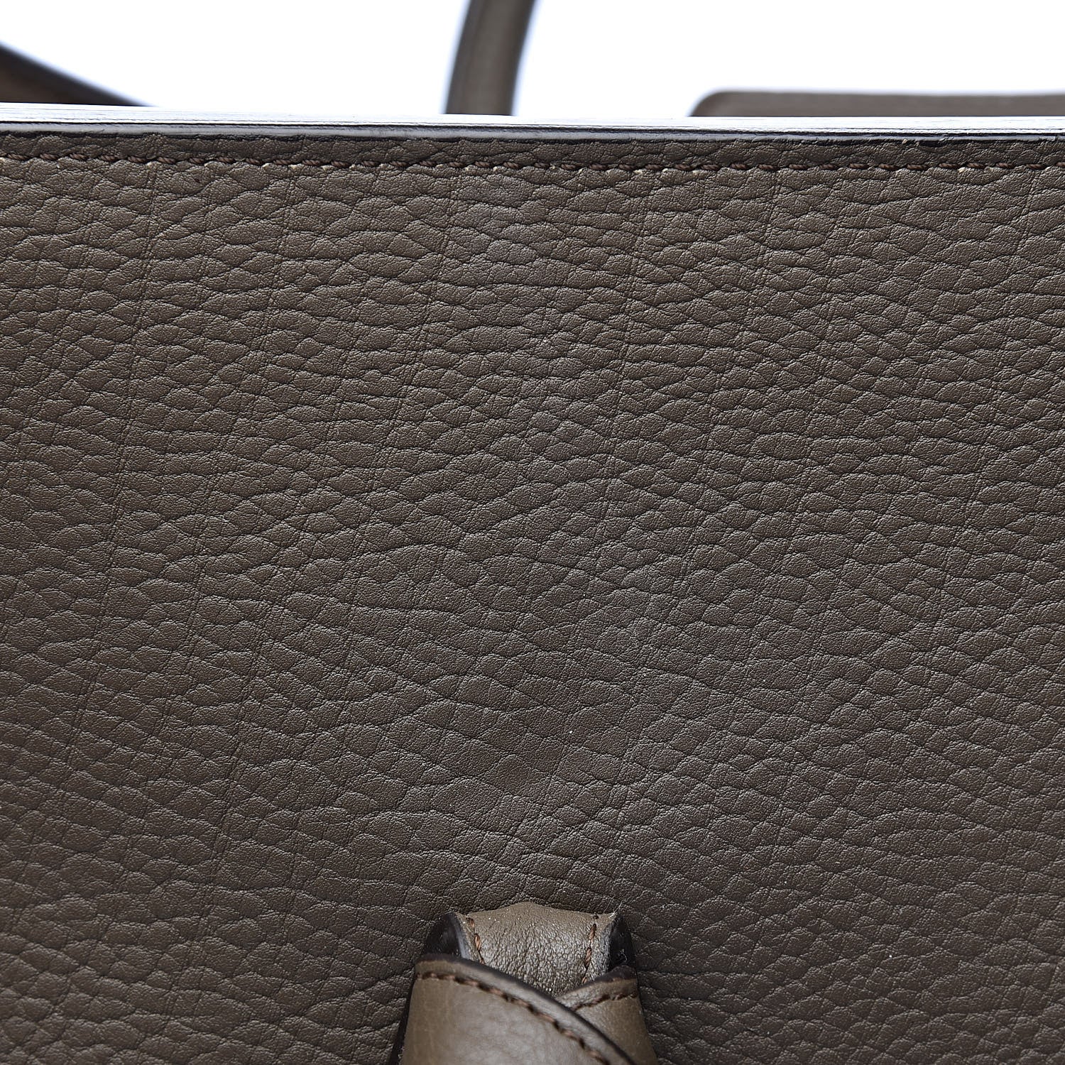 Celine Crisped Calfskin Large Tie Knot Tote Grey 7 of 19