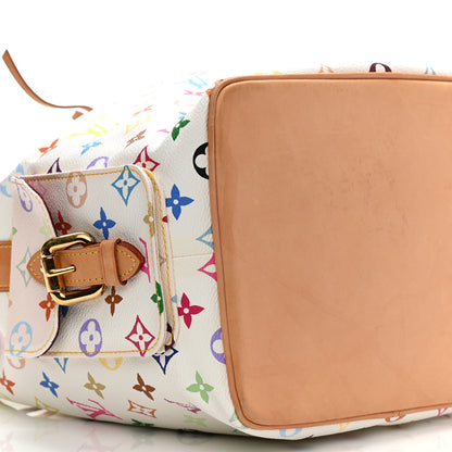 Louis Vuitton Monogram Multicolor Petit Noe White 9 of 11