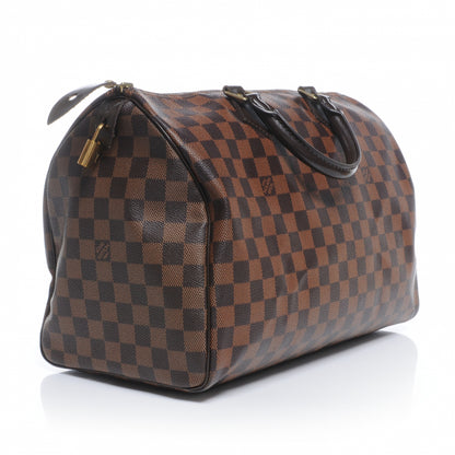 Louis Vuitton Damier Ebene Speedy 35 3 of 7