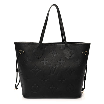 Louis Vuitton Empreinte Monogram Giant Neverfull MM Black 1 of 11
