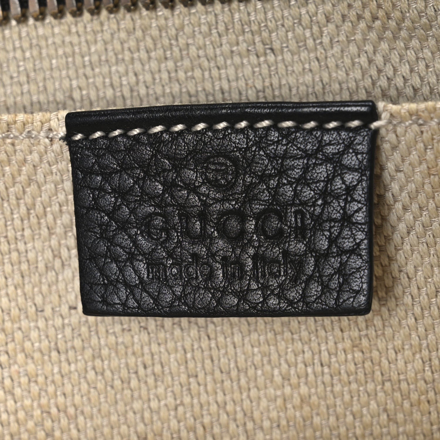 Gucci Pebbled Calfskin Small Soho Disco Bag Black 6 of 12