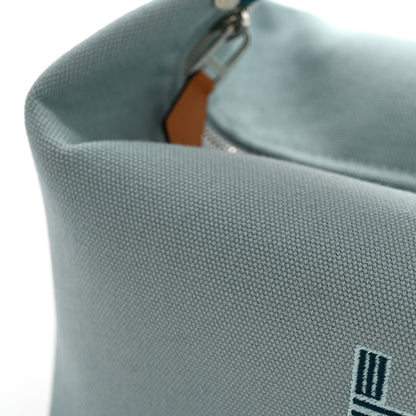 Hermes Canvas Small Bride-A-Brac Pouch Eucalyptus 8 of 8