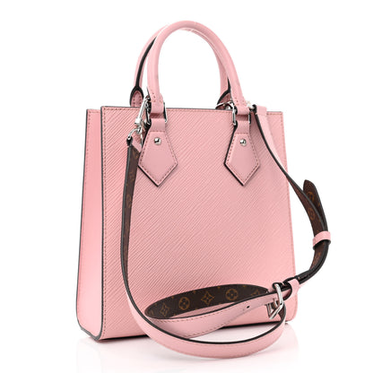 Louis Vuitton Epi Sac Plat BB Rose Ballerine 3 of 11