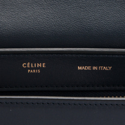 Celine Cobra Calfskin Suede Small Tri-Color Trapeze Natural 6 of 8