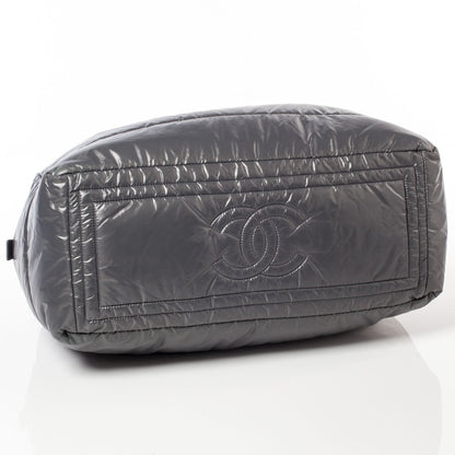 Chanel Nylon Coco Cocoon Tote Grey 6 of 10