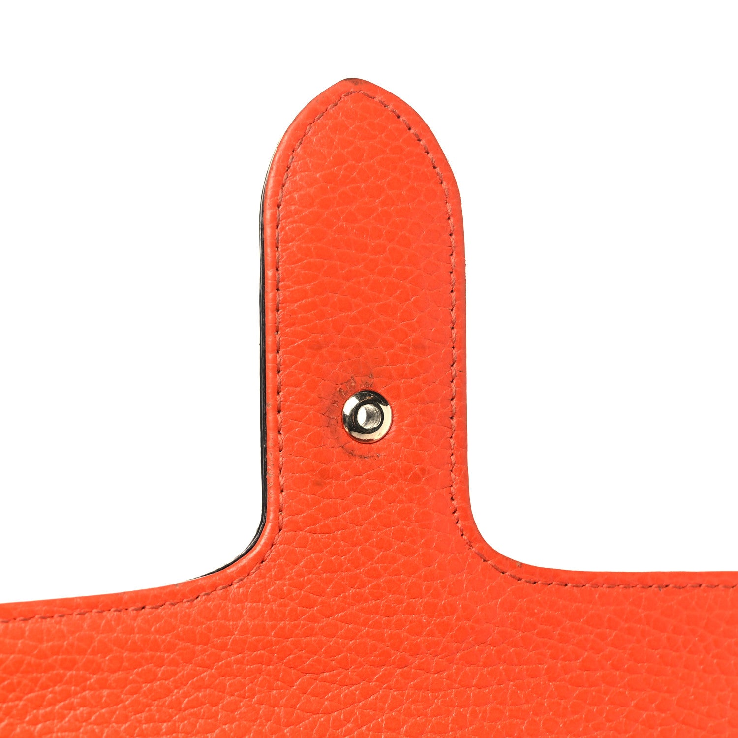 Gucci Dollar Calfskin Interlocking G Shoulder Bag Sun Orange 10 of 10
