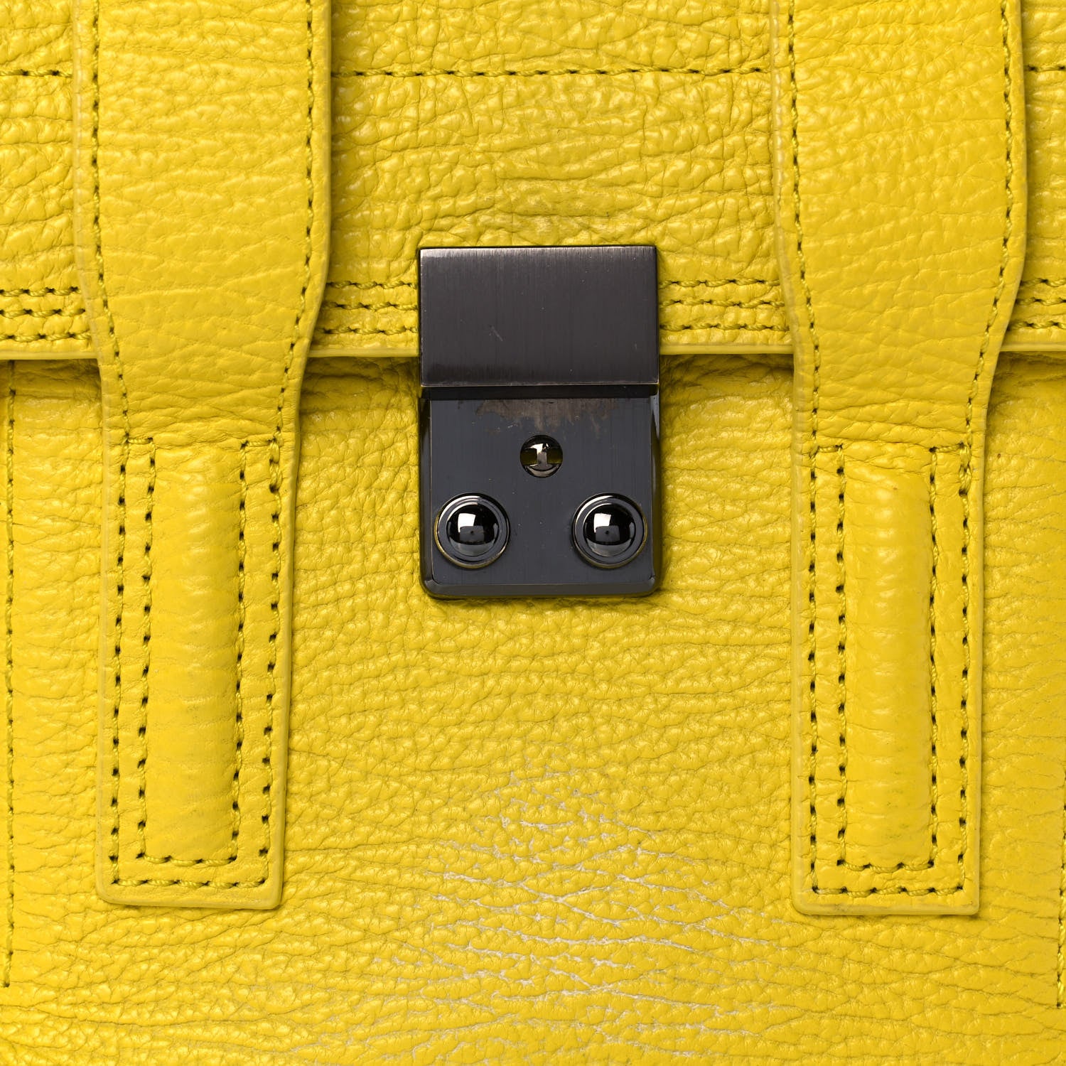 3.1 Phillip Lim Textured Calfskin Mini Pashli Satchel Yellow 7 of 11