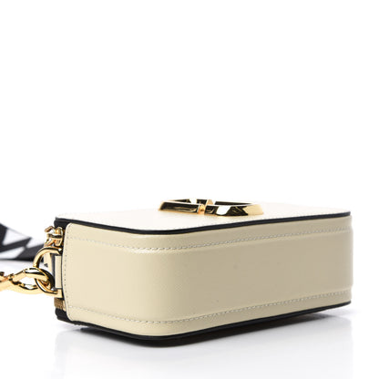 Marc Jacobs Saffiano Small Snapshot Camera Bag Cloud White Multicolor 4 of 9