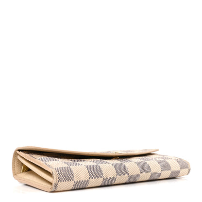 Louis Vuitton Damier Azur Sarah Wallet NM 4 of 8