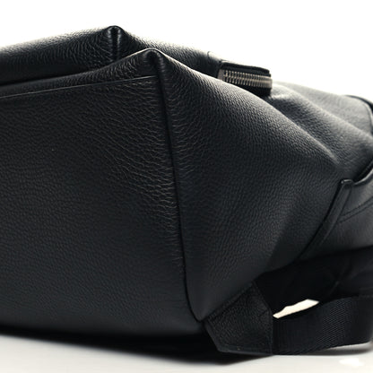 Burberry Calfskin Logo Embossed Backpack Black 8 of 8