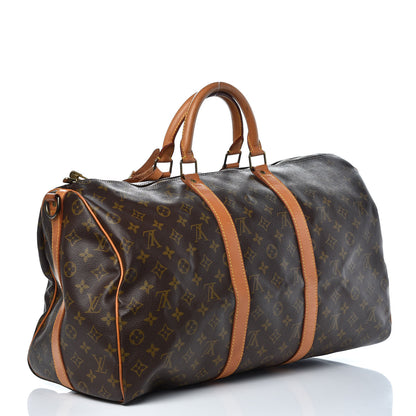 Louis Vuitton Monogram Keepall Bandouliere 50 3 of 10