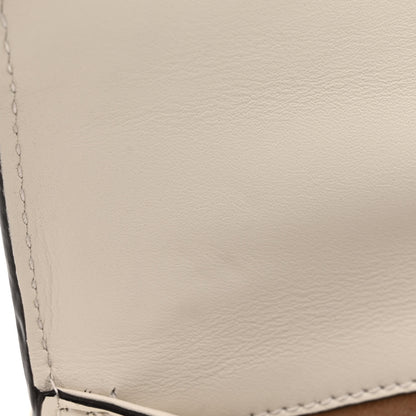 Gucci Calfskin Floral Embroidered Small Padlock Shoulder Bag White 11 of 11