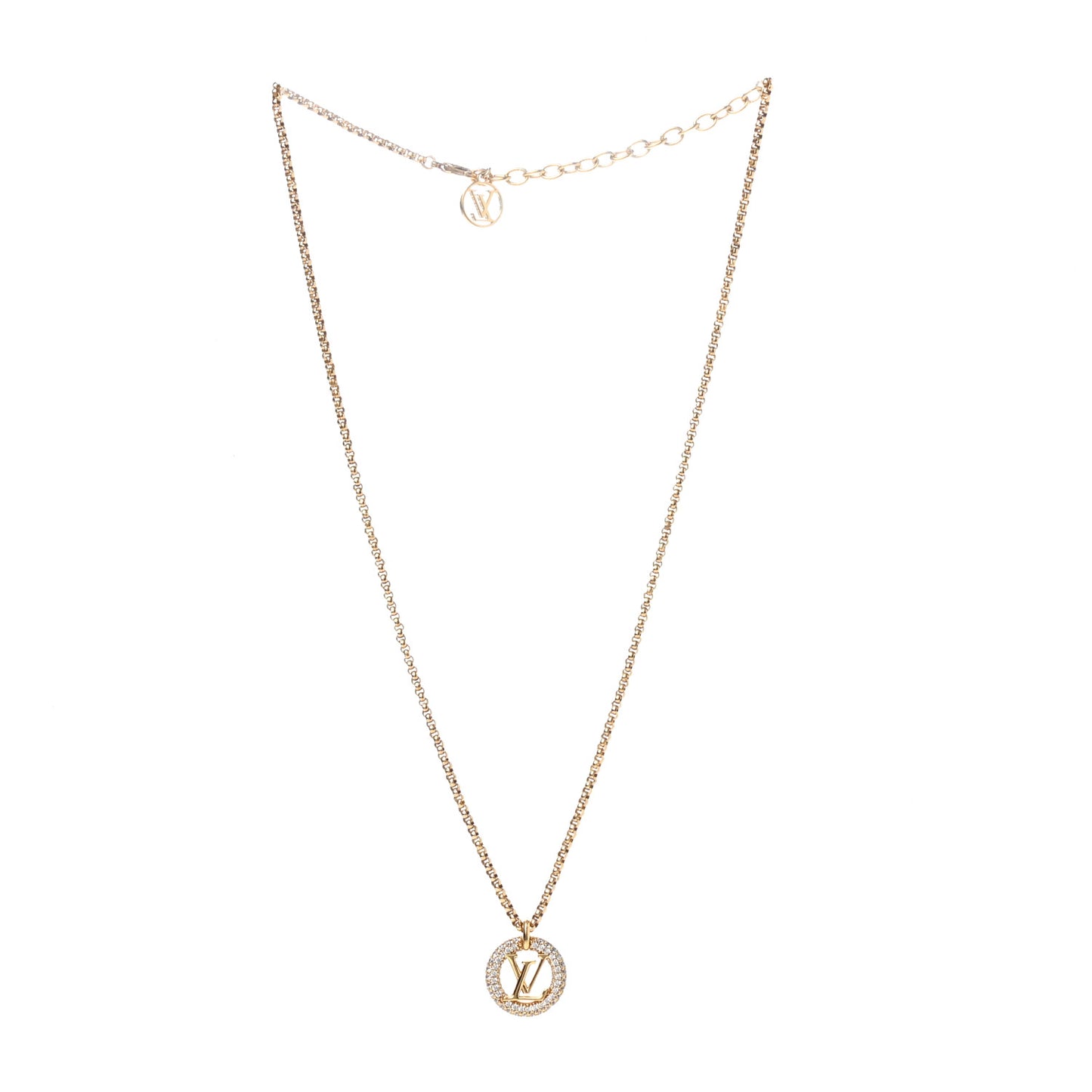 Metal Crystal Louise By Night Necklace