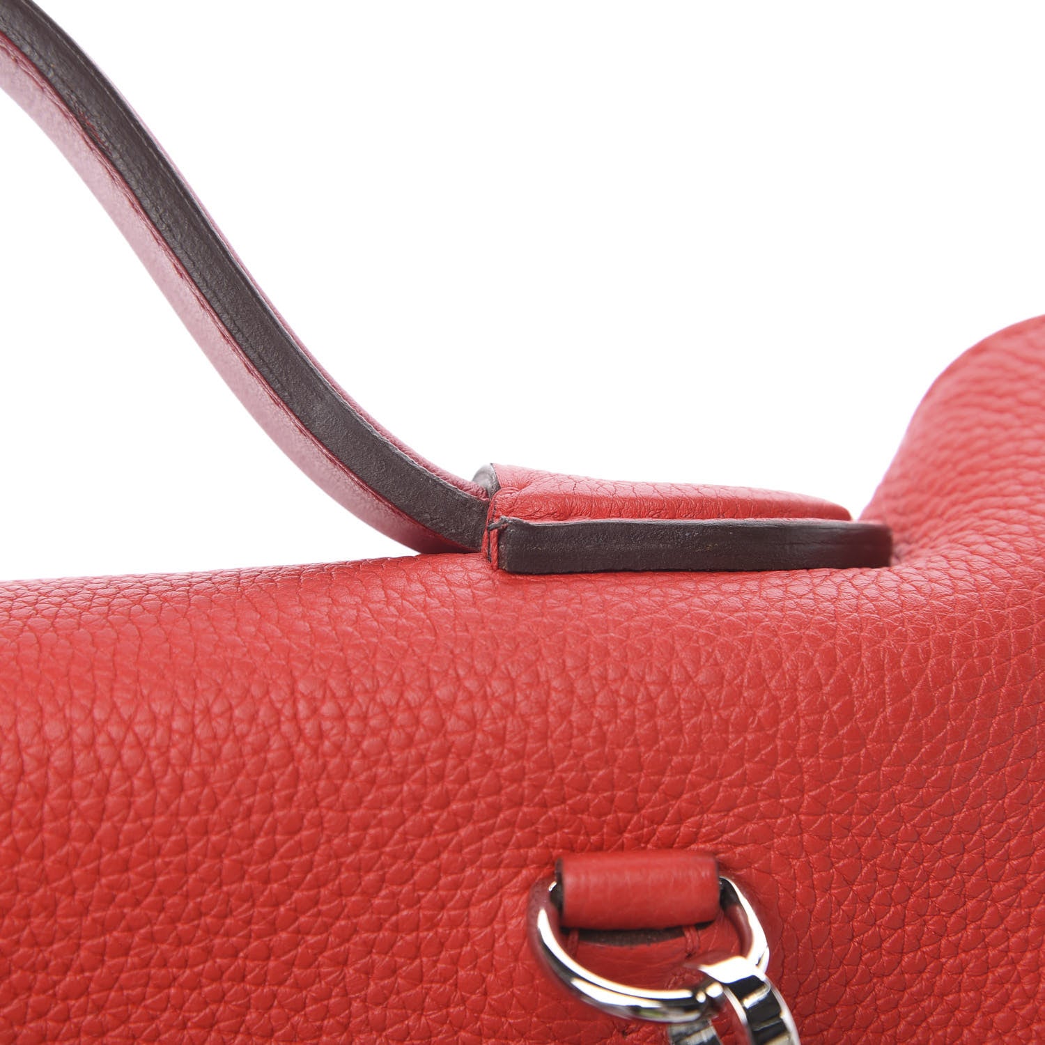 Hermes Taurillon Maurice Swift 24/24 29 Rouge De Coeur Rouge Piment 13 of 14