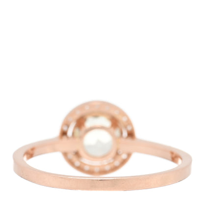 Suzanne Kalan 14K Rose Gold Citrine White Sapphire Cocktail Ring 54 7 3 of 4