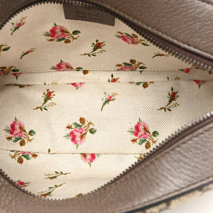 Gucci GG Supreme Monogram Web Neo Vintage Shoulder Bag Beige New Acero Crop 5 of 10