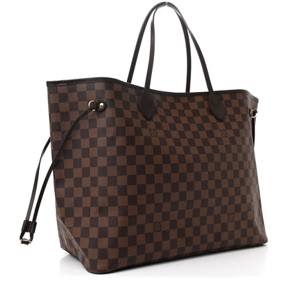 Louis Vuitton Damier Ebene Neverfull GM 3 of 9