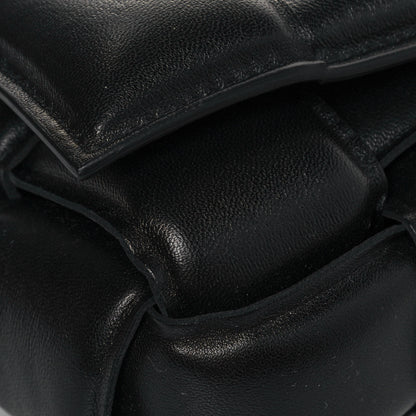 Bottega Veneta Nappa Maxi Intreccio Padded Cassette Crossbody Bag Black 8 of 11