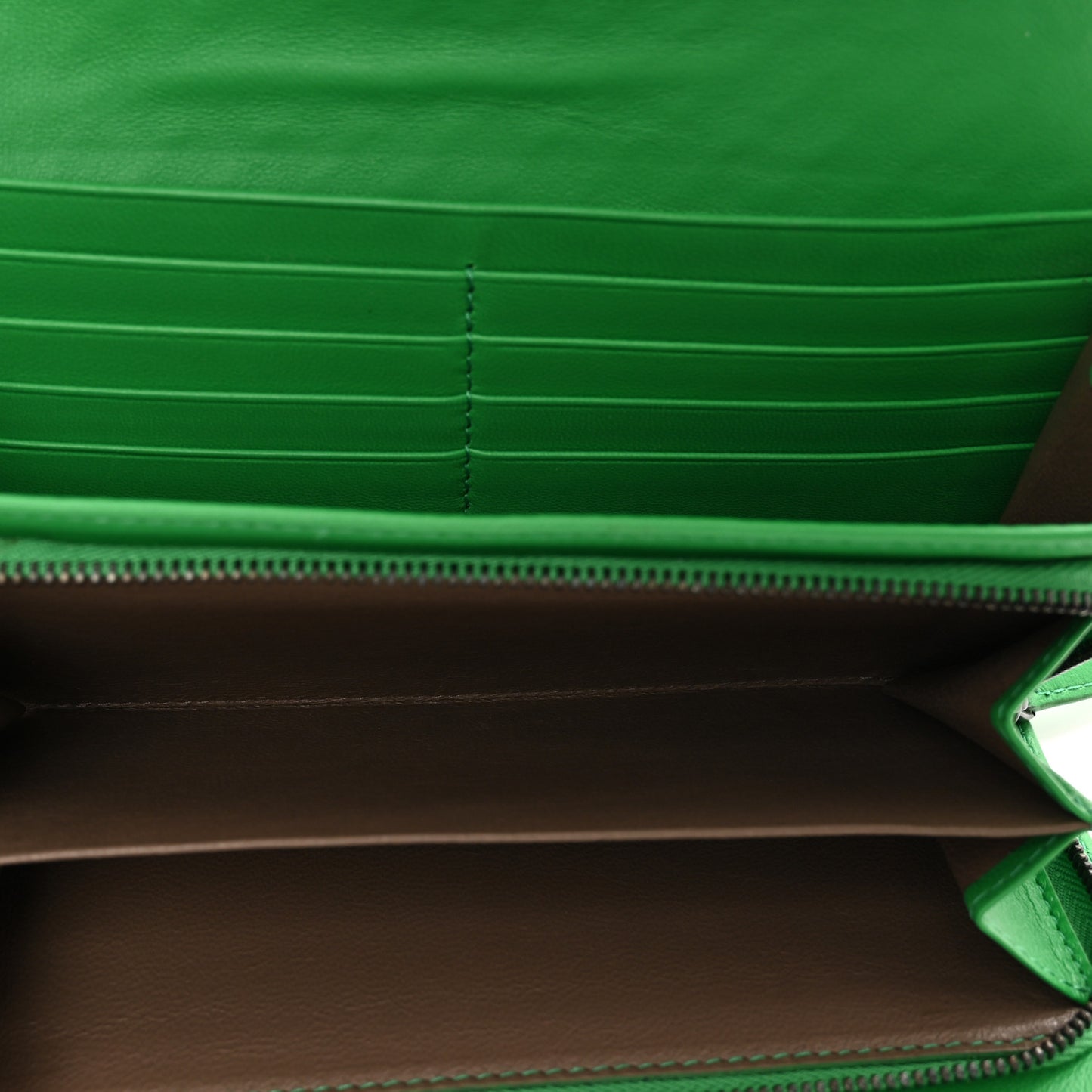 Nappa Intrecciato Continental Flap Wallet Parakeet
