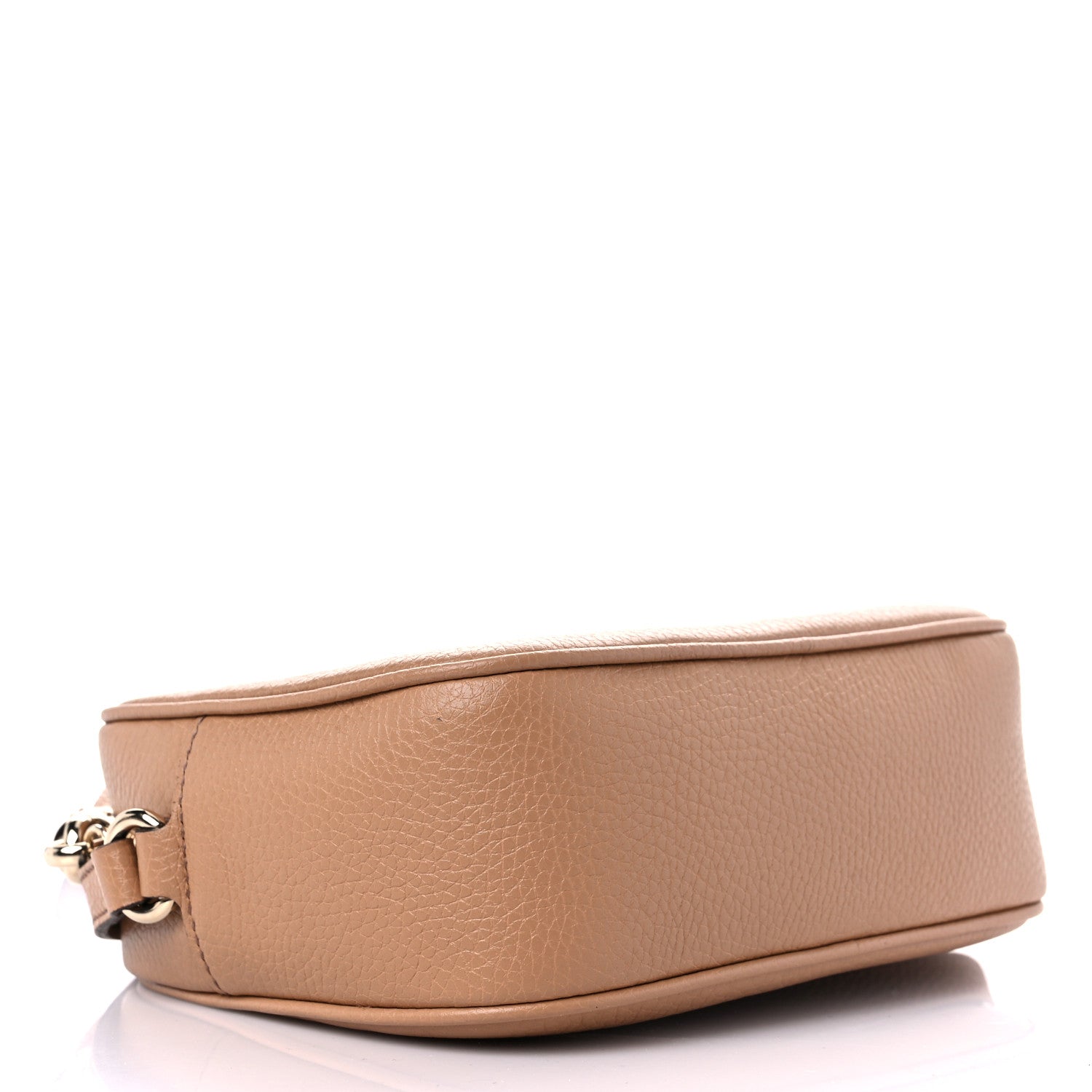 Gucci Pebbled Calfskin Small Soho Disco Bag Camelia 4 of 11