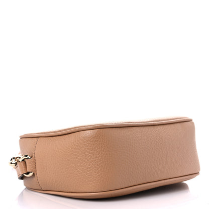 Gucci Pebbled Calfskin Small Soho Disco Bag Camelia 4 of 11