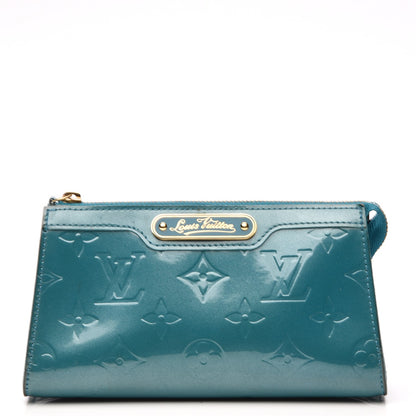 Louis Vuitton Vernis Trousse Cosmetic Pouch Blue Galactic 1 of 10