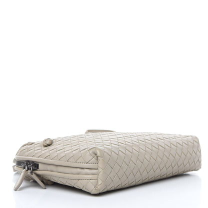 Bottega Veneta Nappa Intrecciato Crossbody Pillow Fume 4 of 16