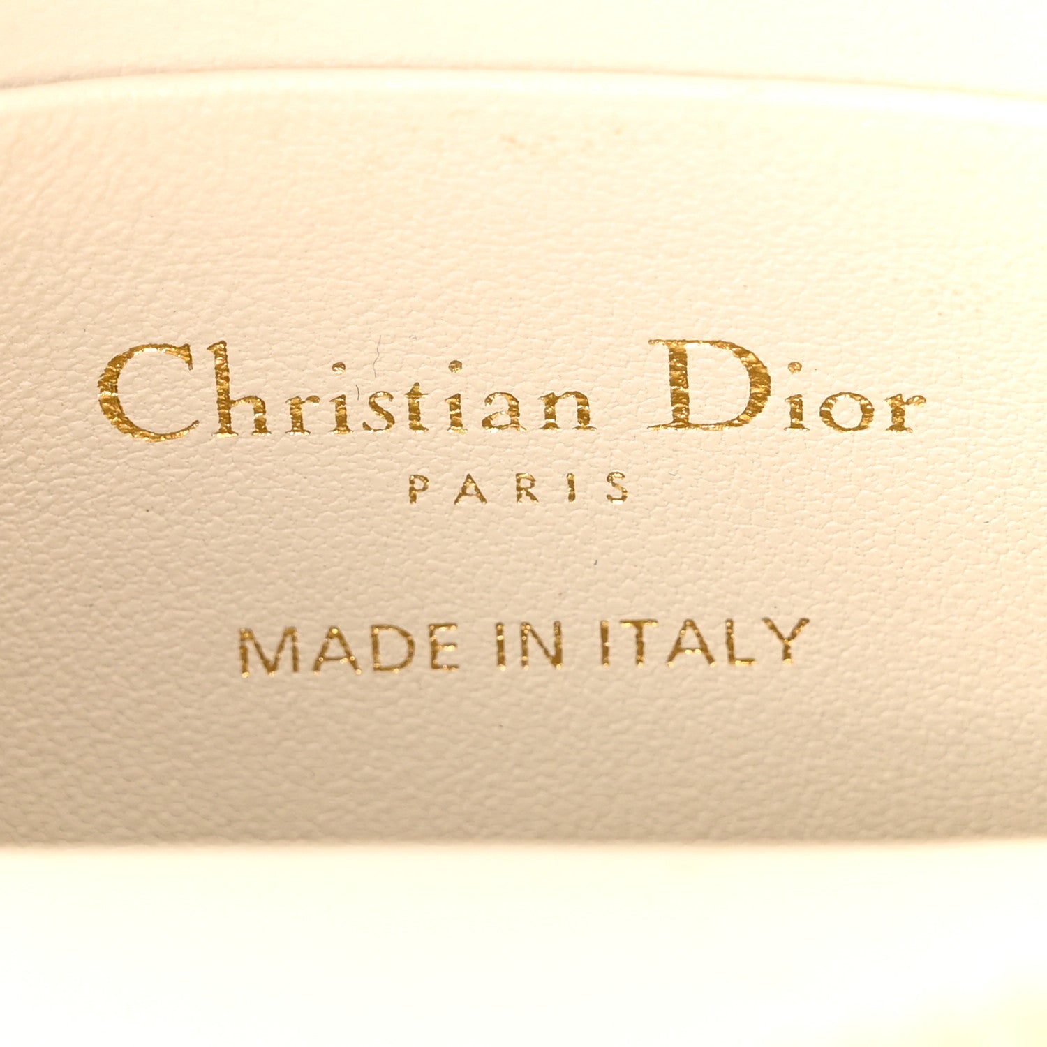 Christian Dior Supple Calfskin Cannage Caro Pouch with Chain Latte 6 of 10