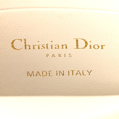 Christian Dior Supple Calfskin Cannage Caro Pouch with Chain Latte 6 of 10