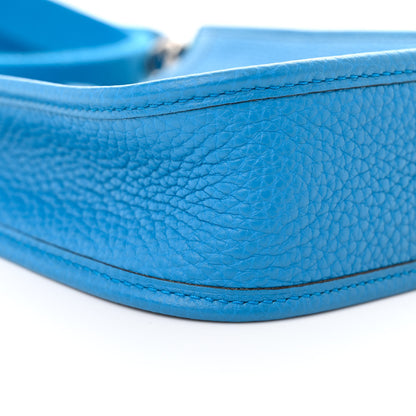 Hermes Taurillon Clemence Evelyne TPM Bleu Zanzibar 9 of 11