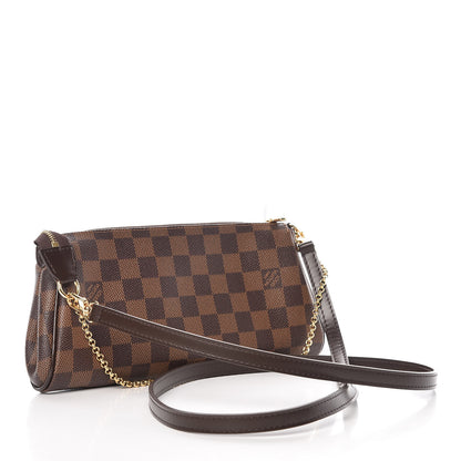 Louis Vuitton Damier Ebene Eva Clutch 3 of 10