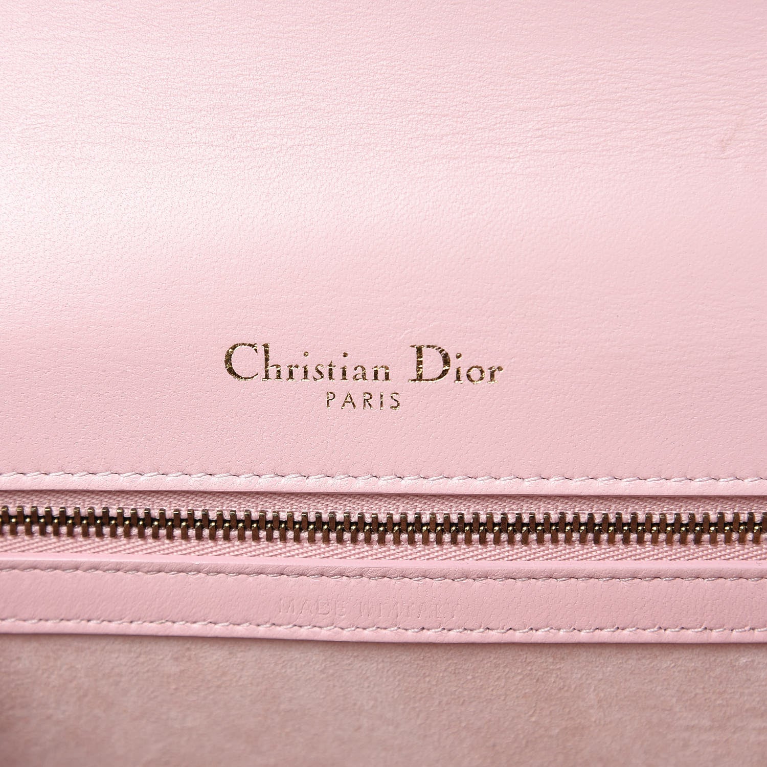 Christian Dior Lambskin Studded Small Diorama Flap Bag Pink 6 of 12