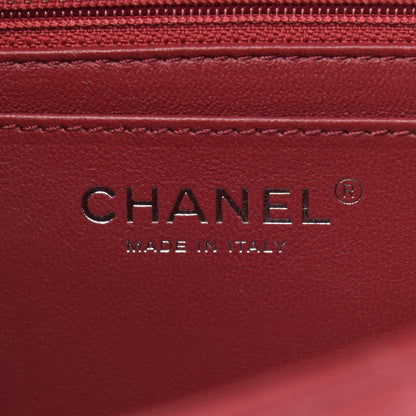 Chanel Caviar Quilted Mini Rectangular Flap Red 5 of 11