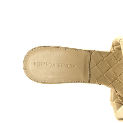 Bottega Veneta Nappa Maxi Intrecciato Lido Mule Sandals 37 Cane Sugar 9 of 9