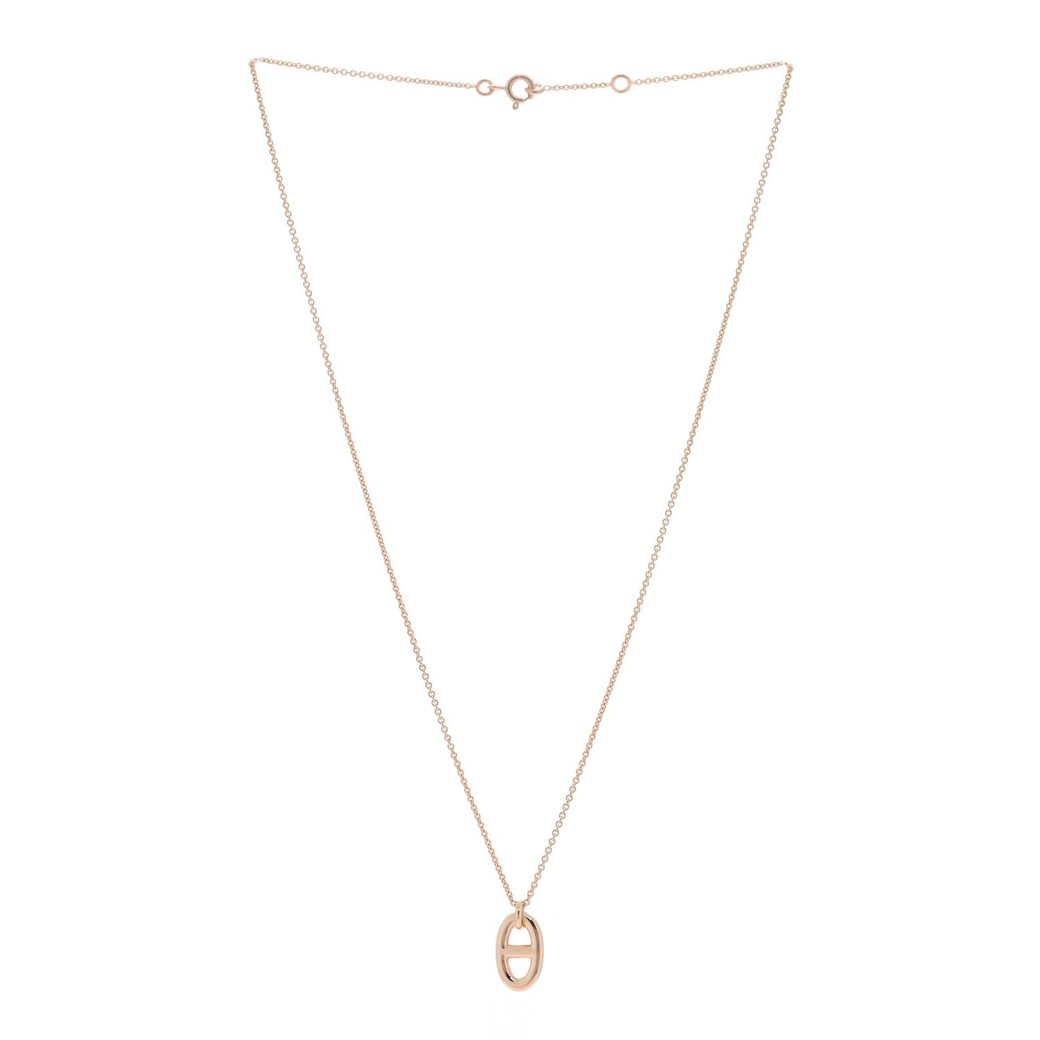 Hermes 18K Rose Gold PM Farandole Pendant Necklace 3 of 5