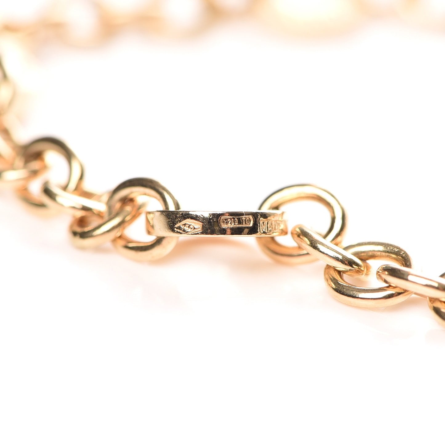 18K Yellow Gold BVLGARI BVLGARI Chain Bracelet