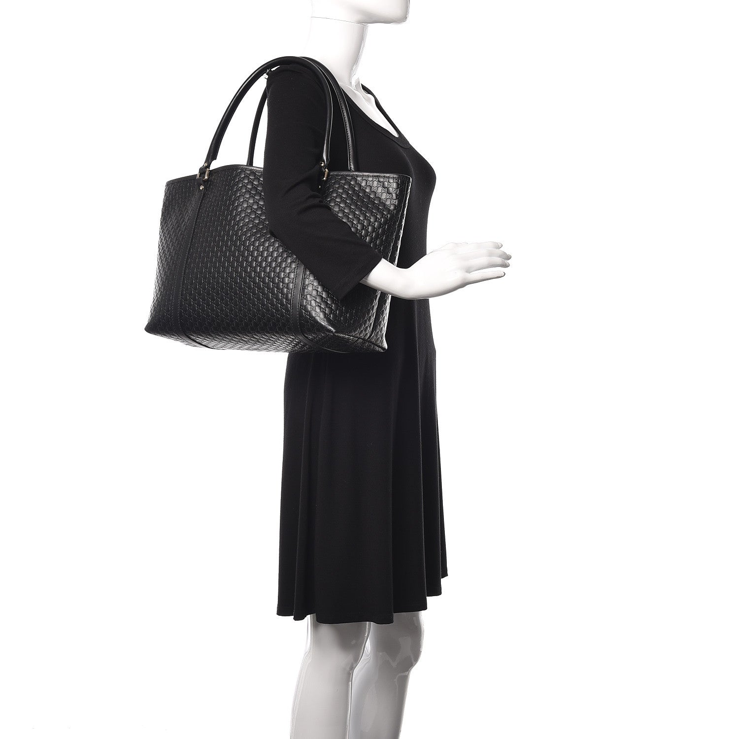 Gucci Microguccissima Medium Joy Tote Black 2 of 15