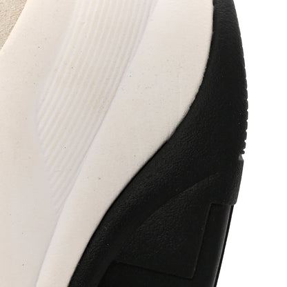 Chanel Fabric Calfskin Suede CC Womens Sneakers 38.5 White 8 of 16