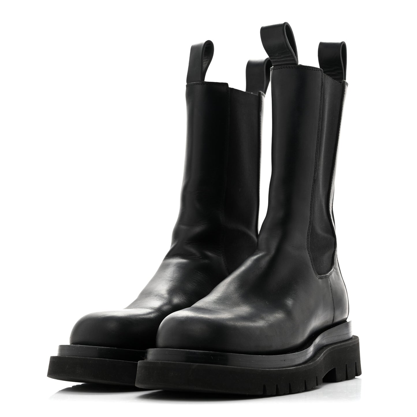 Calfskin The Lug Chelsea 55mm Boots 37.5 Black