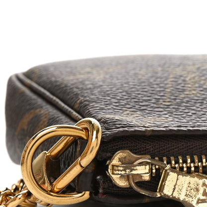 Louis Vuitton Monogram 2020 Christmas Animation Roller Coaster Mini Pochette Accessories Pivoine 11 of 11