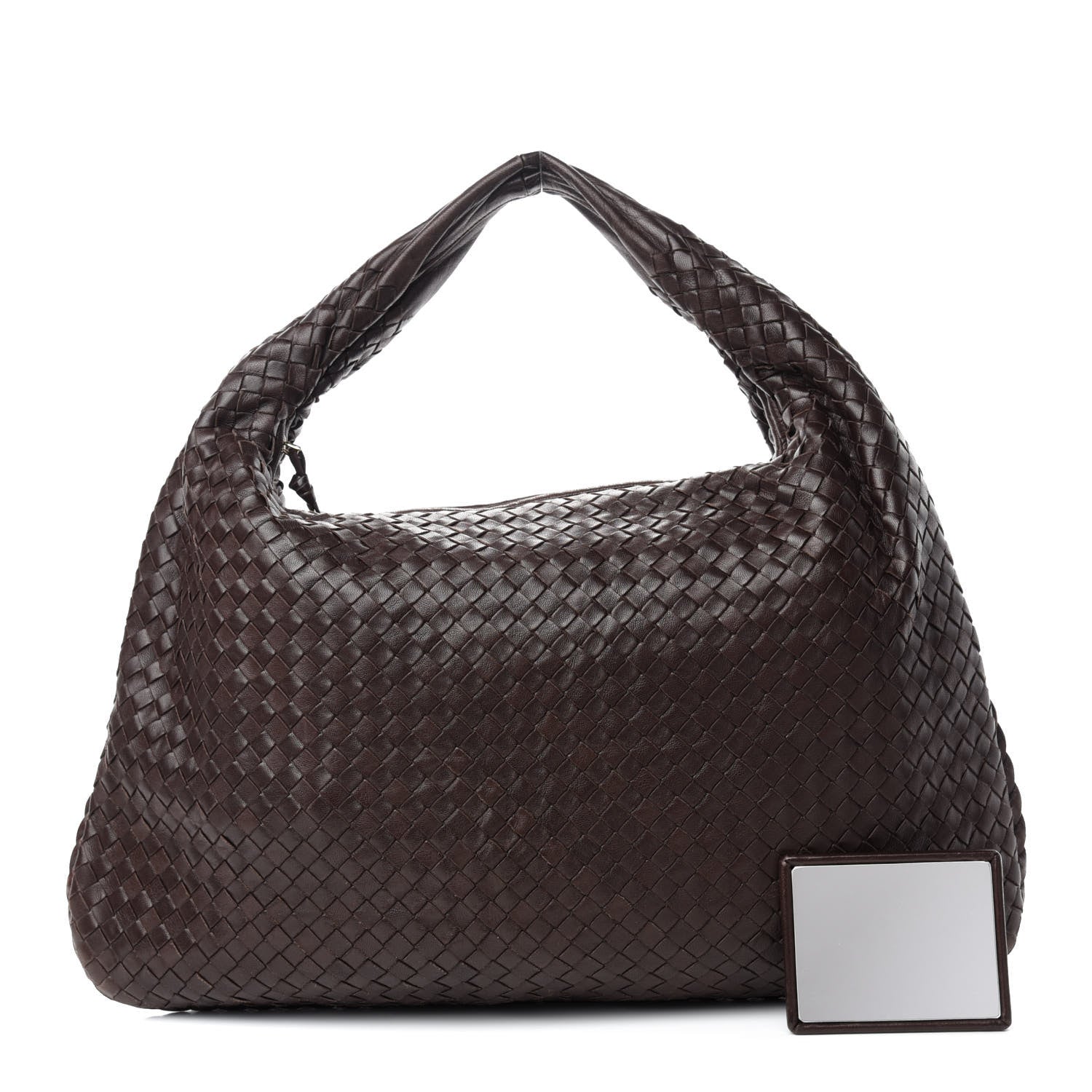 Bottega Veneta Nappa Intrecciato Large Veneta Hobo Ebano 3 of 12