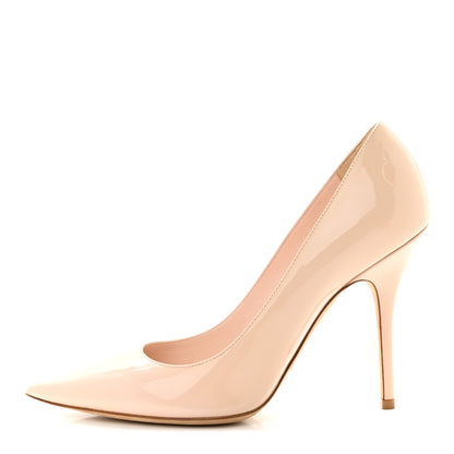 Christian Dior Patent Pumps 38 Nude 1 of 13