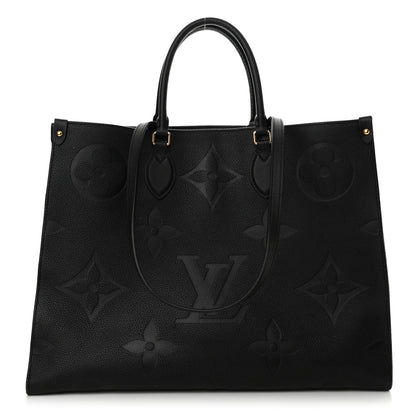 Louis Vuitton Empreinte Monogram Giant Onthego GM Black 1 of 11