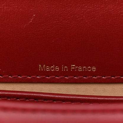 Delvaux Box Calfskin Mini Brillant Satchel Red 7 of 13