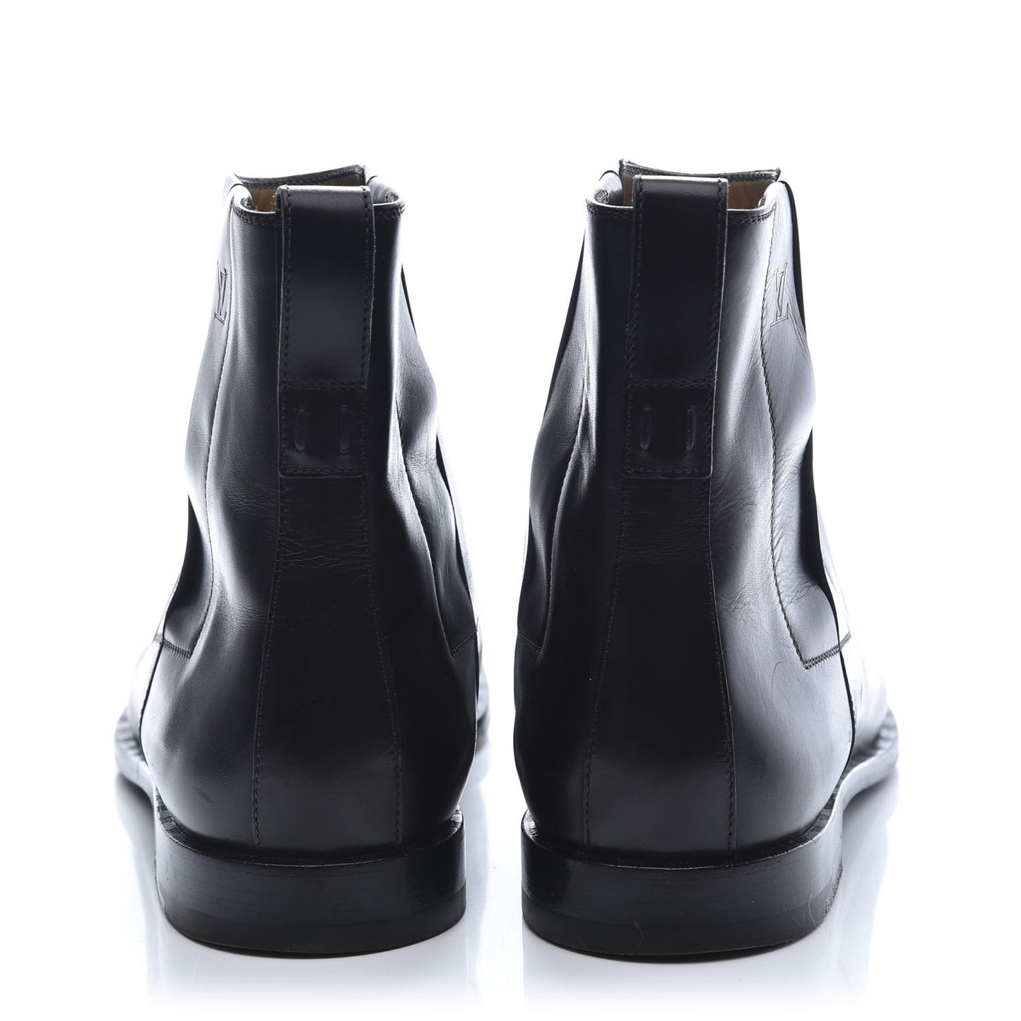 Calfskin Ankle Boots 8.5 Black