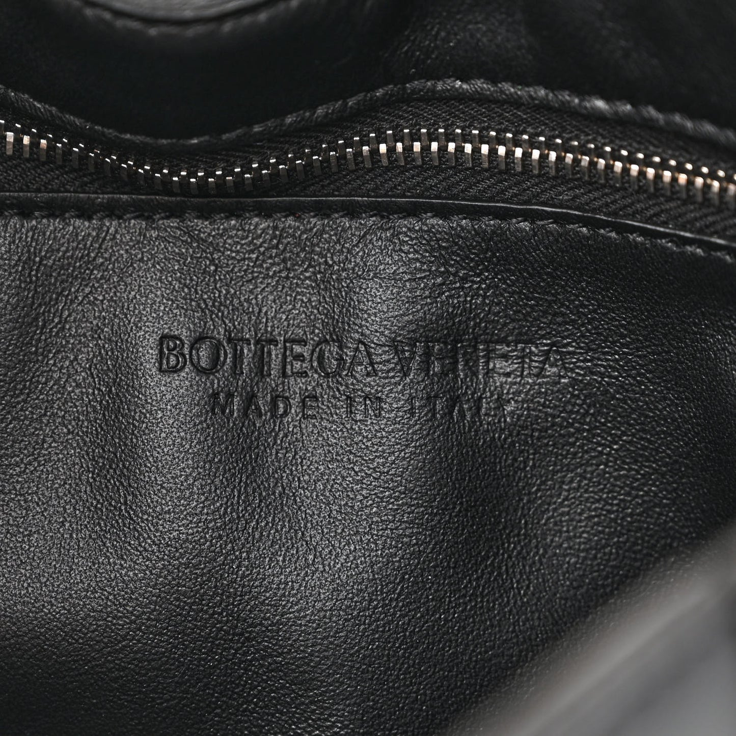Lambskin Maxi Intreccio Small Cassette Crossbody Bag Black