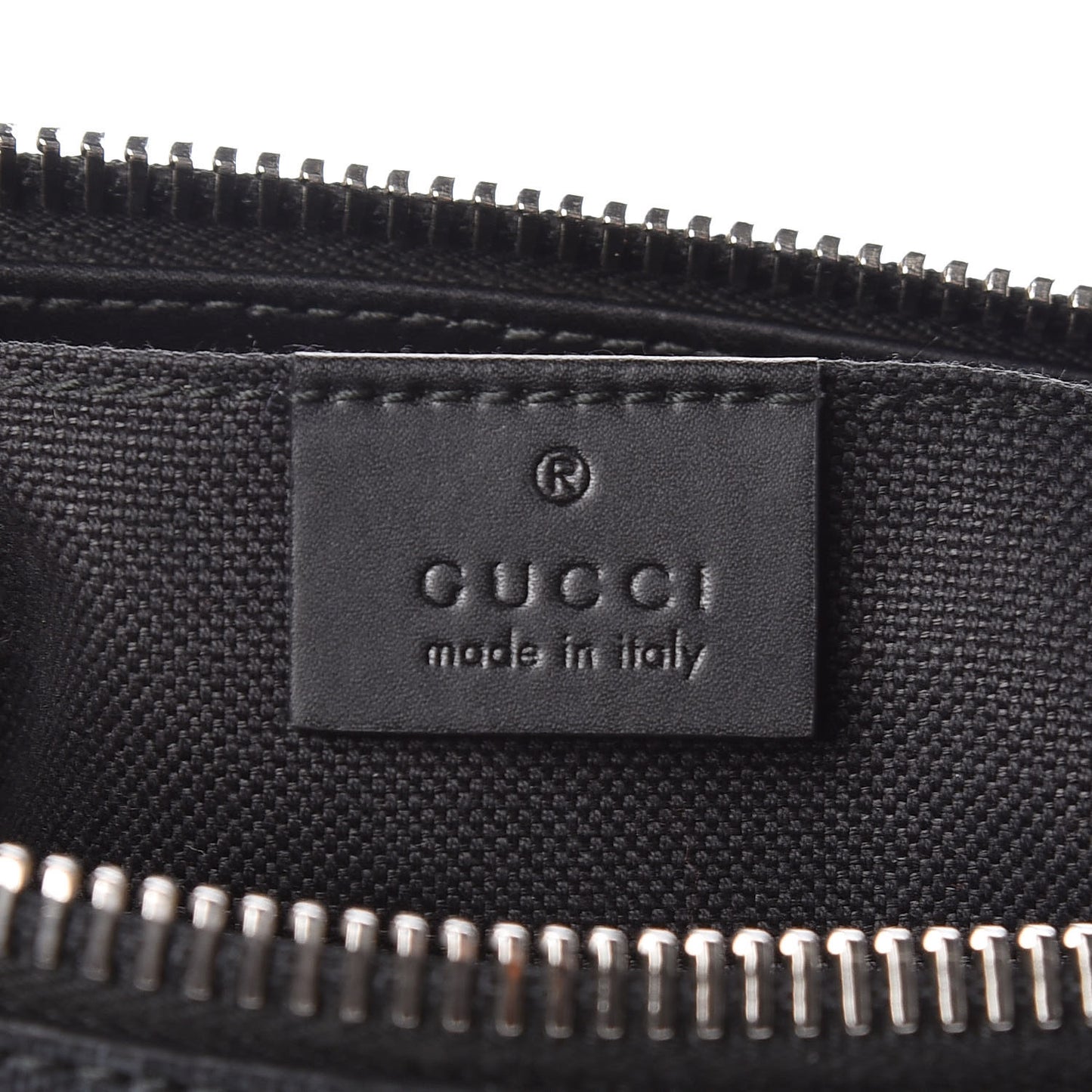 GG Supreme Monogram Web Small Flat Messenger Bag Black Grey